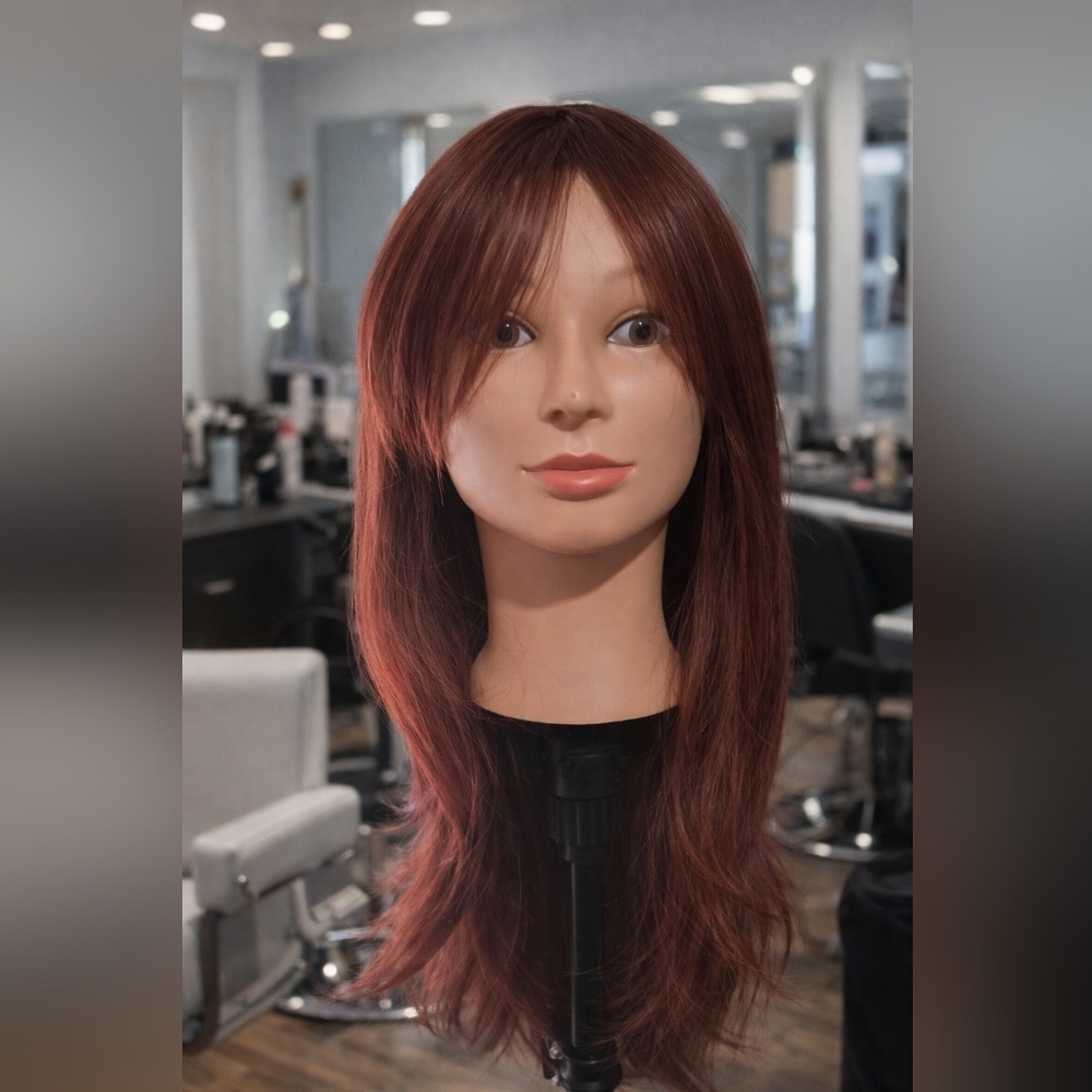 21" Synthetic Red Wig